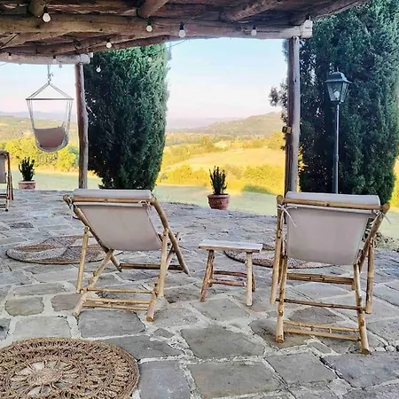 Luxury Tuscan Farm Stay, 1 Bedroom With A Pool 아파트 *