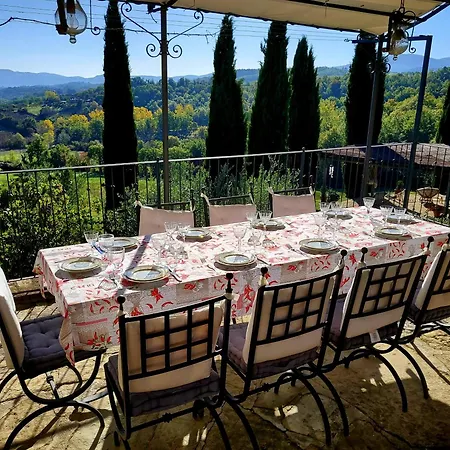 Luxury Tuscan Farm Stay, 1 Bedroom With A Pool Apartment *